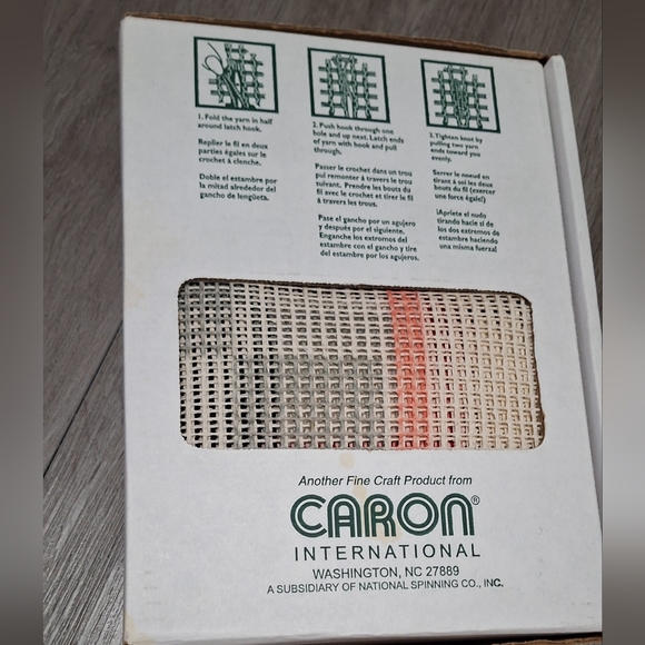 Nascar Latch Hook Kit #NC 5504Small Rug 20" x 30" Rug Started - Picture 2 of 7